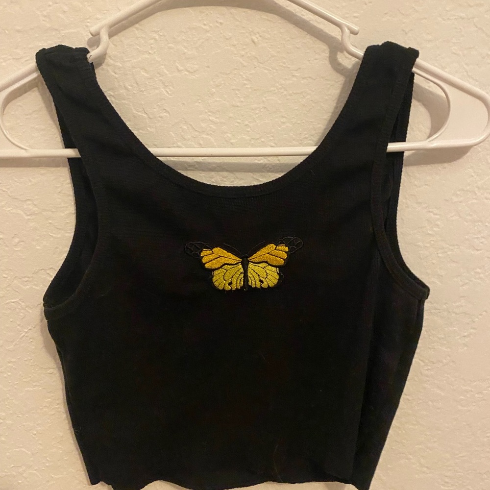 Butterfly Crop top
